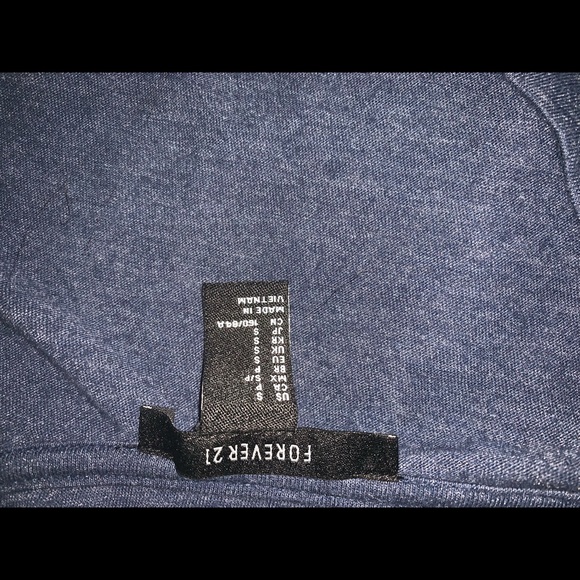 Women’s Blue V-Neck - Picture 4 of 4